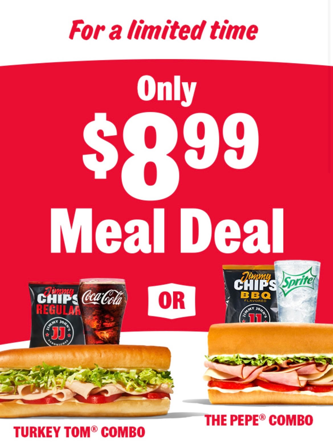 8.99 Meal Deal